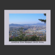 Greetings from Waegwan, South Korea postcards