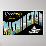 Greetings from Washington D.C. Print
