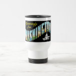 Greetings from Washington D.C.!  Vintage Post Card Coffee Mugs