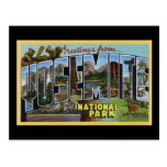 Greetings From Yosemite National Park Post Card