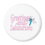 Greetings Refrigerator Magnets