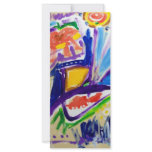 Greetings with Color by Piliero Customized Rack Card