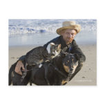 Greg Pike with Booger, Kitty and Mousey postcards