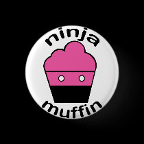 Greg the Ninja Muffin buttons