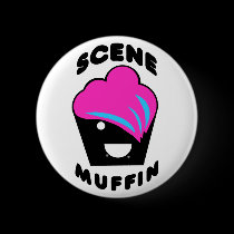Greg the Scene Muffin buttons
