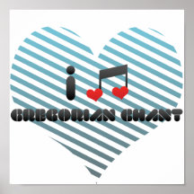 Gregorian Chant fan Posters