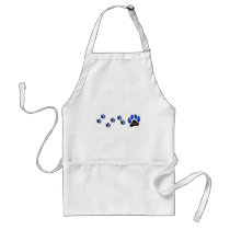 GregRobert Official Paw Print Designer aprons