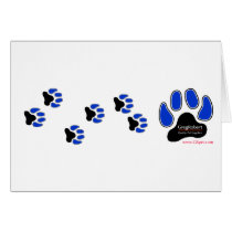 GregRobert Official Paw Print Designer cards