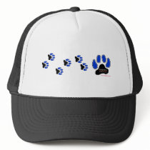 GregRobert Official Paw Print Designer hats