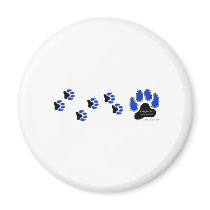 GregRobert Official Paw Print Designer magnets