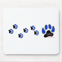 GregRobert Official Paw Print Designer mousepads