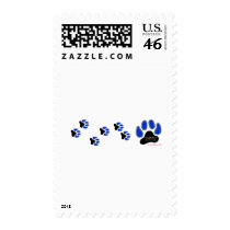 GregRobert Official Paw Print Designer postage by nicayla GregRobert Official Paw Print Designer postage