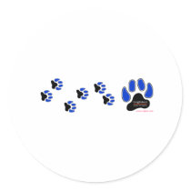 GregRobert Official Paw Print Designer stickers