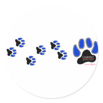 GregRobert Official Paw Print Designer stickers