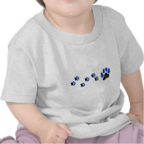 GregRobert Official Paw Print Designer t-shirts