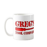 Greg's Tool Company mugs