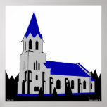 Grejs Church - Grejs Kirke Posters