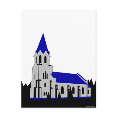 Grejs Church Postcards by lonvig