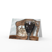 "Gremlin" Blank Greeting Card