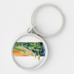 Gren Lanterns Flying in Space Key Chains