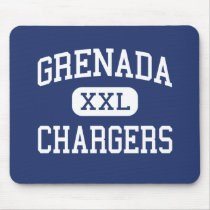 Grenada - Chargers - High - Grenada Mississippi mousepads
