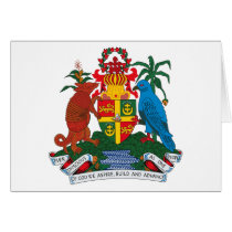 Grenada Coat of Arms Greeting Card cards