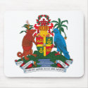 Grenada Coat of Arms Mousepad