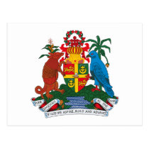 Grenada Coat of Arms Postcard postcards