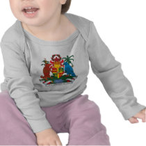 Grenada coat of arms t-shirts