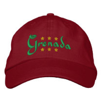 Grenada Embroidered Baseball Cap