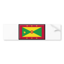 Grenada Flag bumper stickers