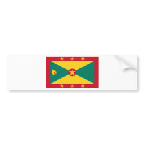 Grenada Flag bumper stickers