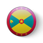 Grenada Flag Pinback Buttons