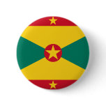 Grenada Flag Pinback Button
