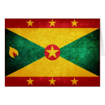 Grenada Flag Card