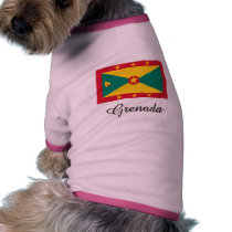 Grenada Flag Design pet clothing