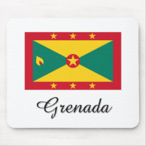 Grenada Flag Design mousepads