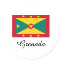Grenada Flag Design stickers