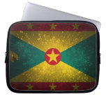 Grenada Flag Firework Laptop Sleeves