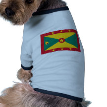 Grenada Flag GD Dog Tee