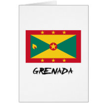 Grenada Flag Greeting Card