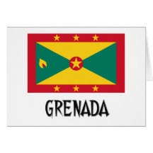 Grenada Flag Greeting Cards