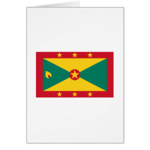 Grenada FLAG International Greeting Cards