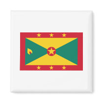 Grenada FLAG International Fridge Magnets