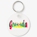 Grenada Flag keychains