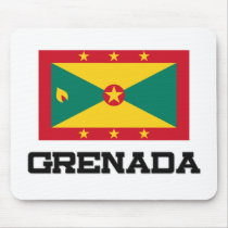 Grenada Flag mousepads