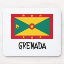 Grenada Flag mousepads