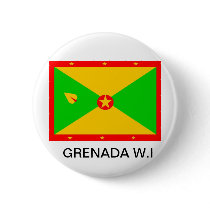 Grenada Flag Products Buttons
