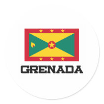 Grenada Flag stickers