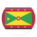 Grenada Flag stickers by jacinto888 Grenada Flag stickers